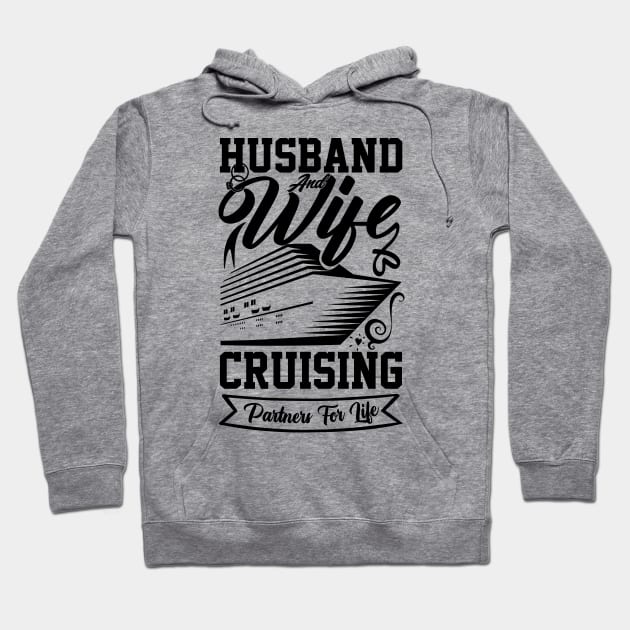 cruise vacation for Setting Sail for Love and Celebration Birthday for Husband and Wife cruise Hoodie by greatnessprint